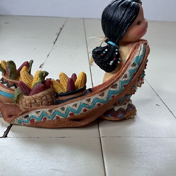 Enesco 1995 Friends of The Feather She Who Lends An Ear Vintage Figurine - Picture 6 of 11